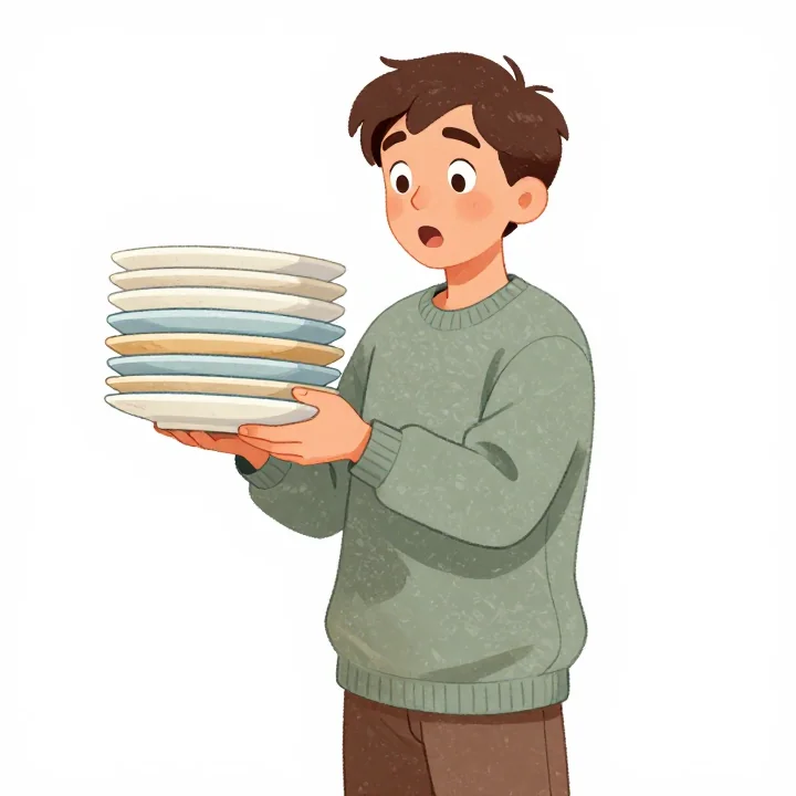 The Clumsy Waiter