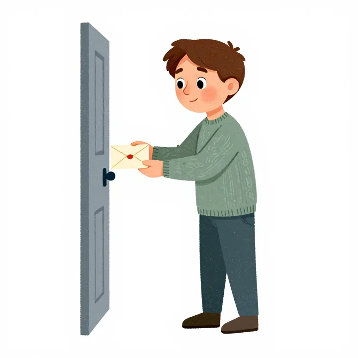 The Envelope at the Door